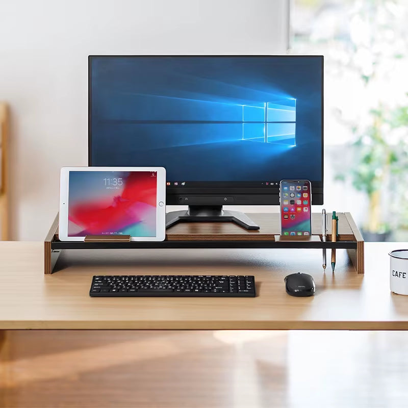 Wooden Monitor Stand