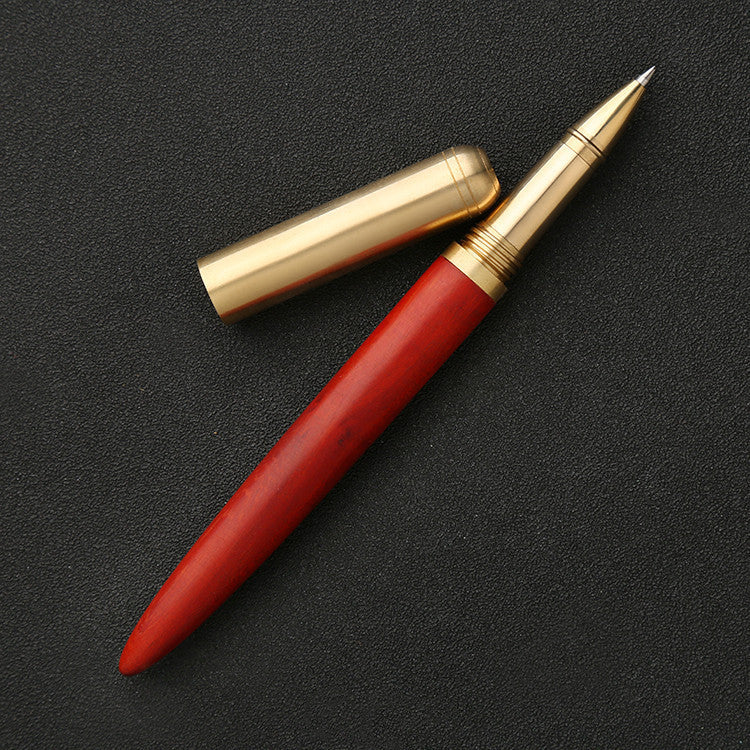 Wooden Brass Pen