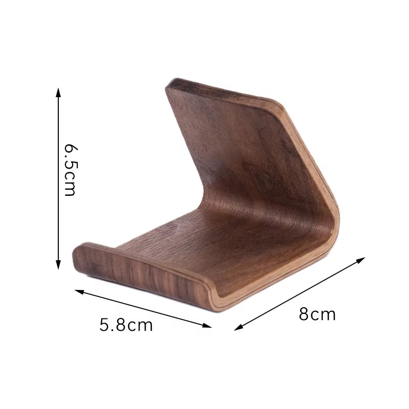 Walnut Phone Stand