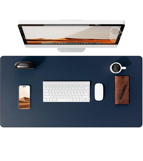 Leather Desk Mat, Large Office Desk Pad, Computer Desk Mat, Laptop Mat for Desk, Desk Protecor Mat, Desktop Mat, Desk Cover Mat