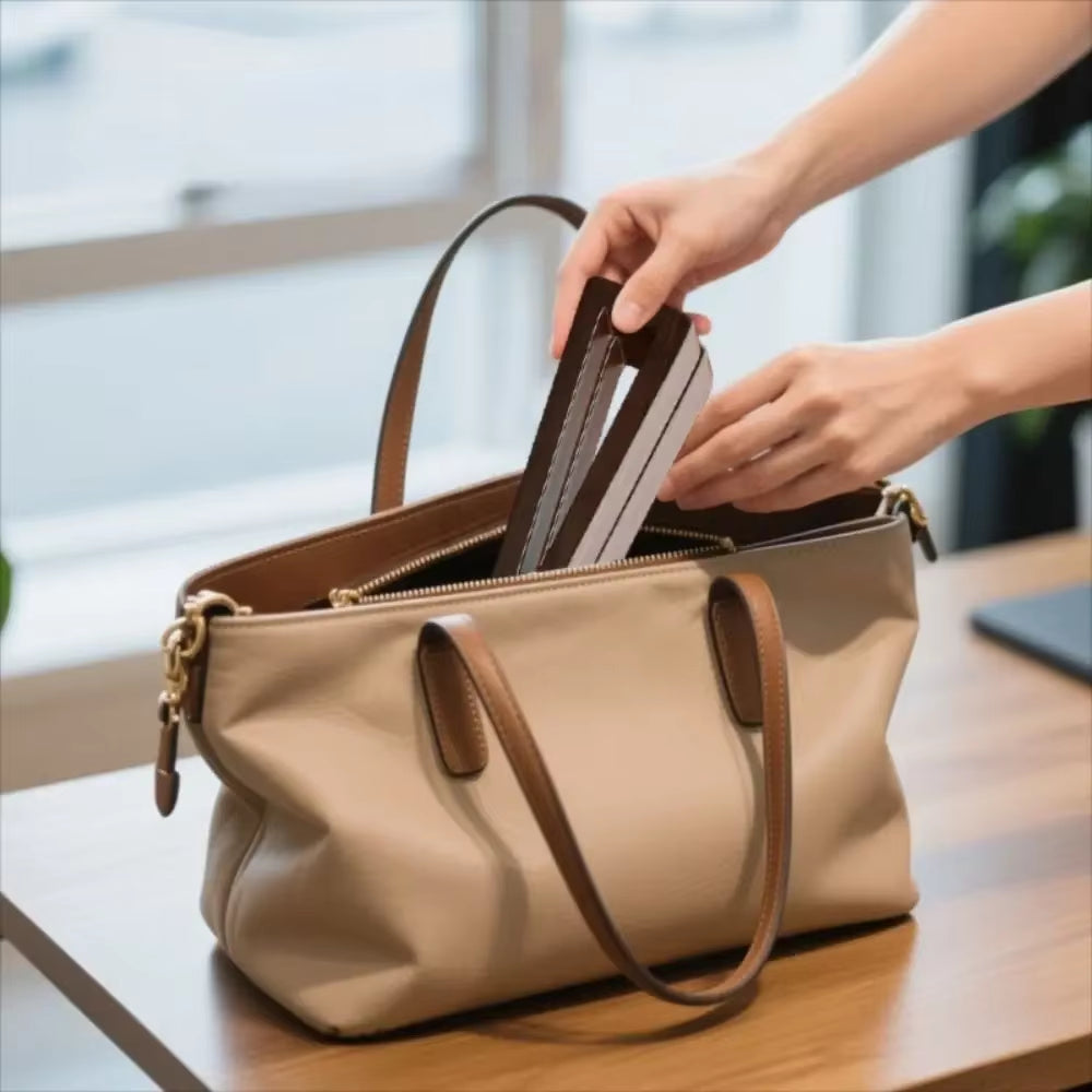 Universal Wooden Laptop Stand Ventilated Ergonomic Tablet Stand Portable 12° Adjustable Angle Laptop Bracket for 10-17Inch