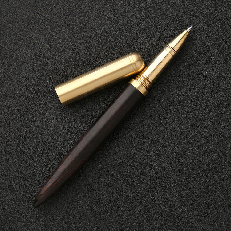Wooden Brass Pen