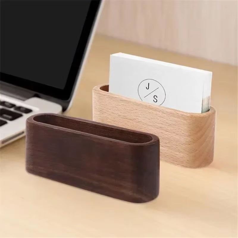 Wooden Card Holder