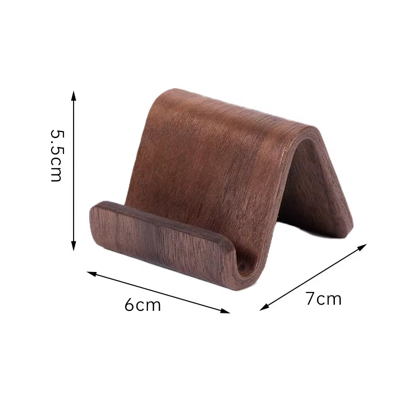 Walnut Phone Stand