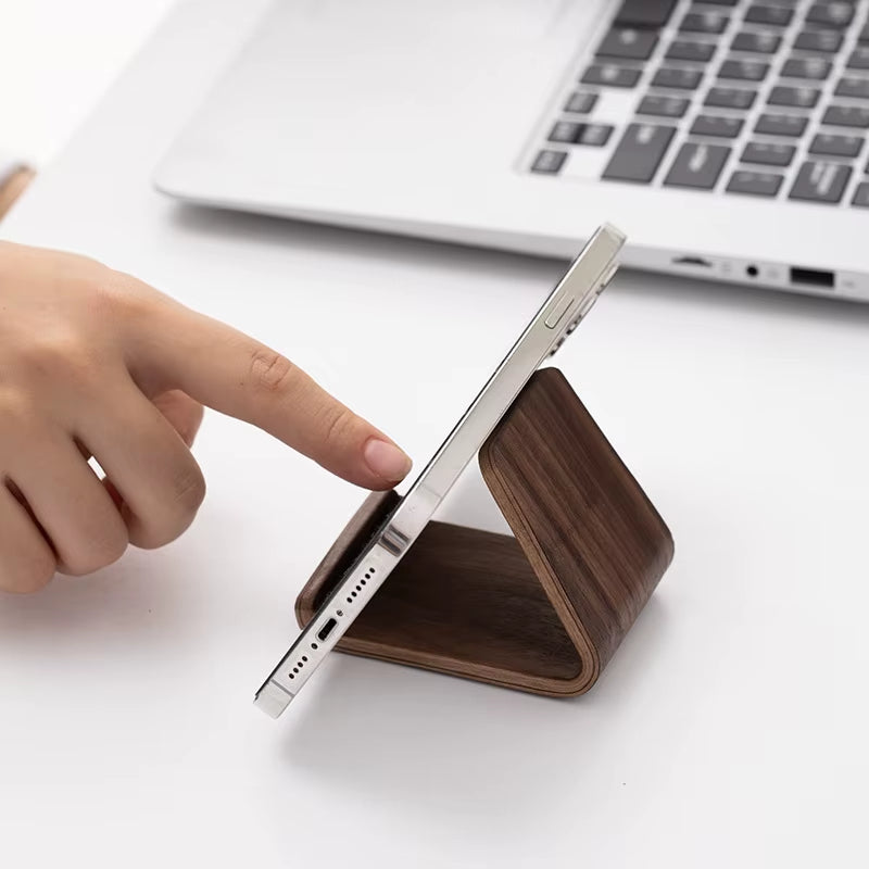 Walnut Phone Stand