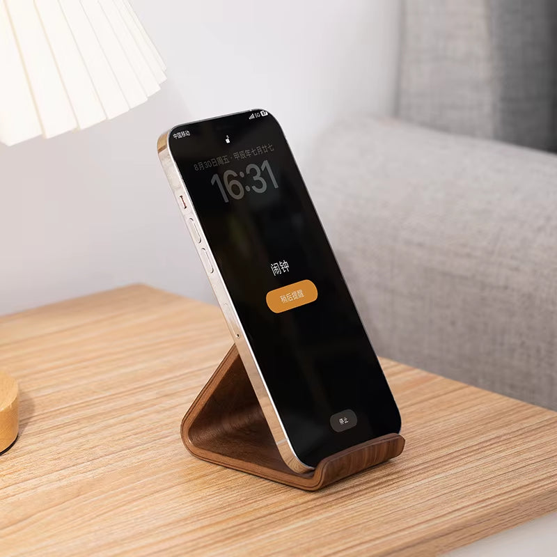 Walnut Phone Stand