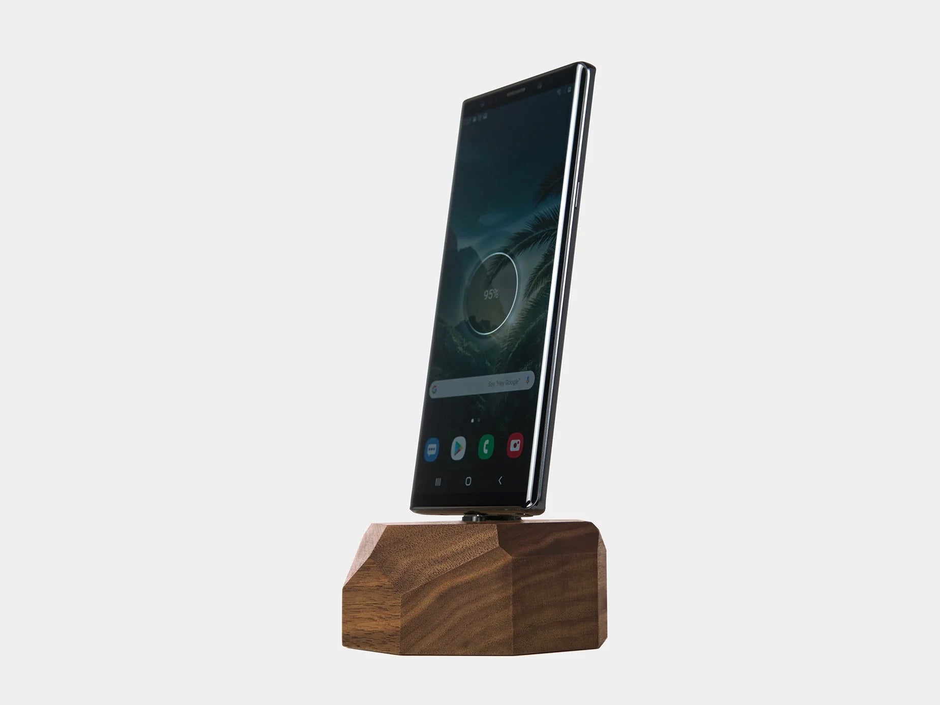 Wooden Smartphone Dock